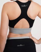 Qurve™ Full Coverage Sports Bra Black