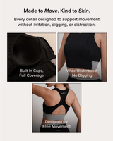 Qurve™ Zen Sports Bra Black