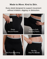 Qurve™ Contour High-Rise Leggings Black