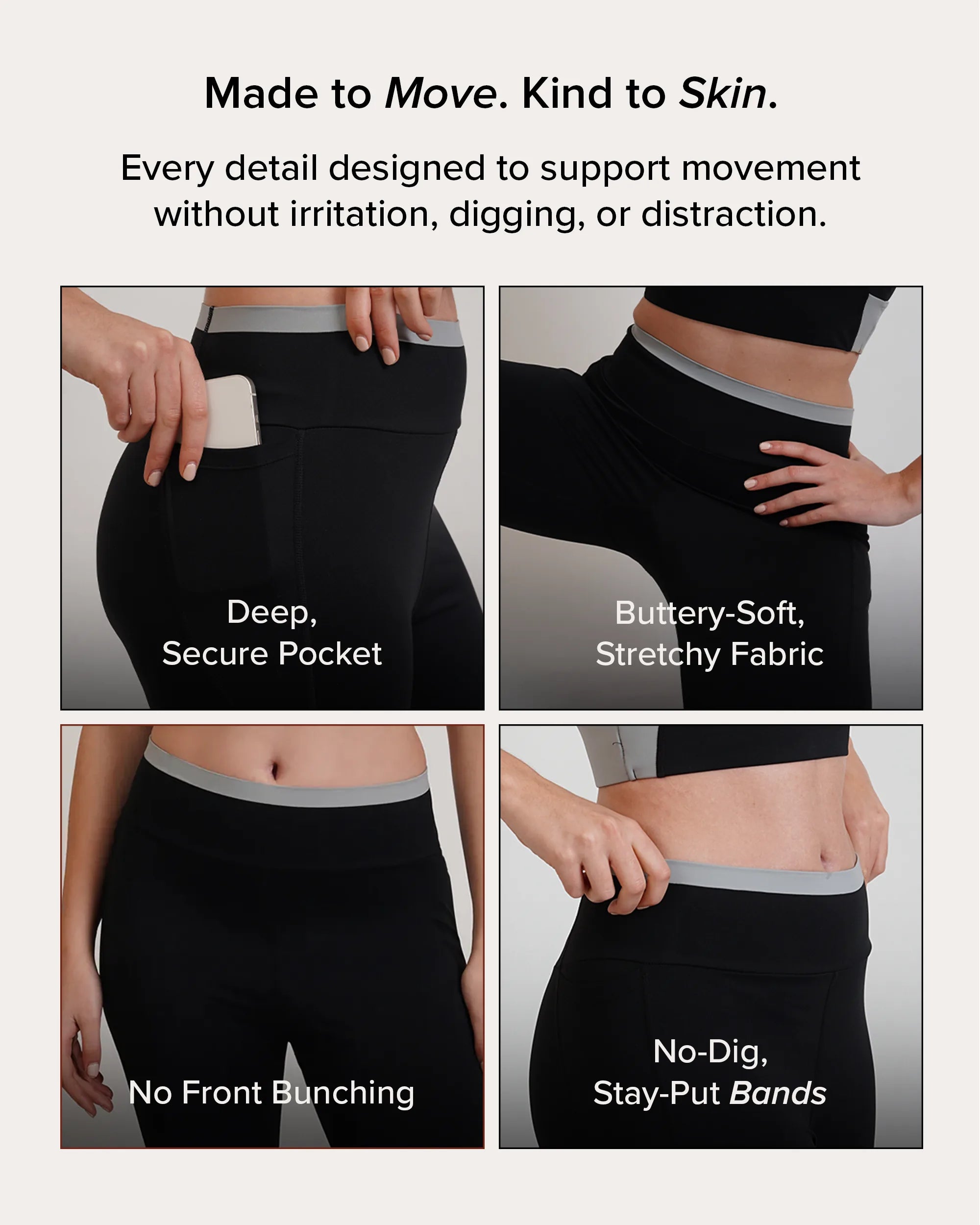 Qurve™ Contour High-Rise Leggings Black