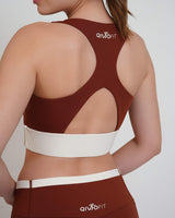 Qurve™ Zen Sports Bra Brown