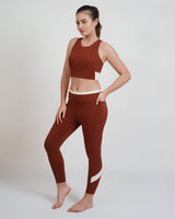 Qurve™ Zen Sports Bra Brown