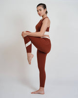 Qurve™ Zen Leggings Brown