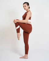 Qurve™ Contour High-Rise Leggings Brown