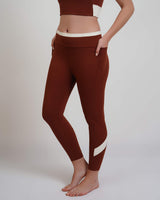 Qurve™ Zen Leggings Brown
