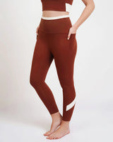 Qurve™ Contour High-Rise Leggings Brown