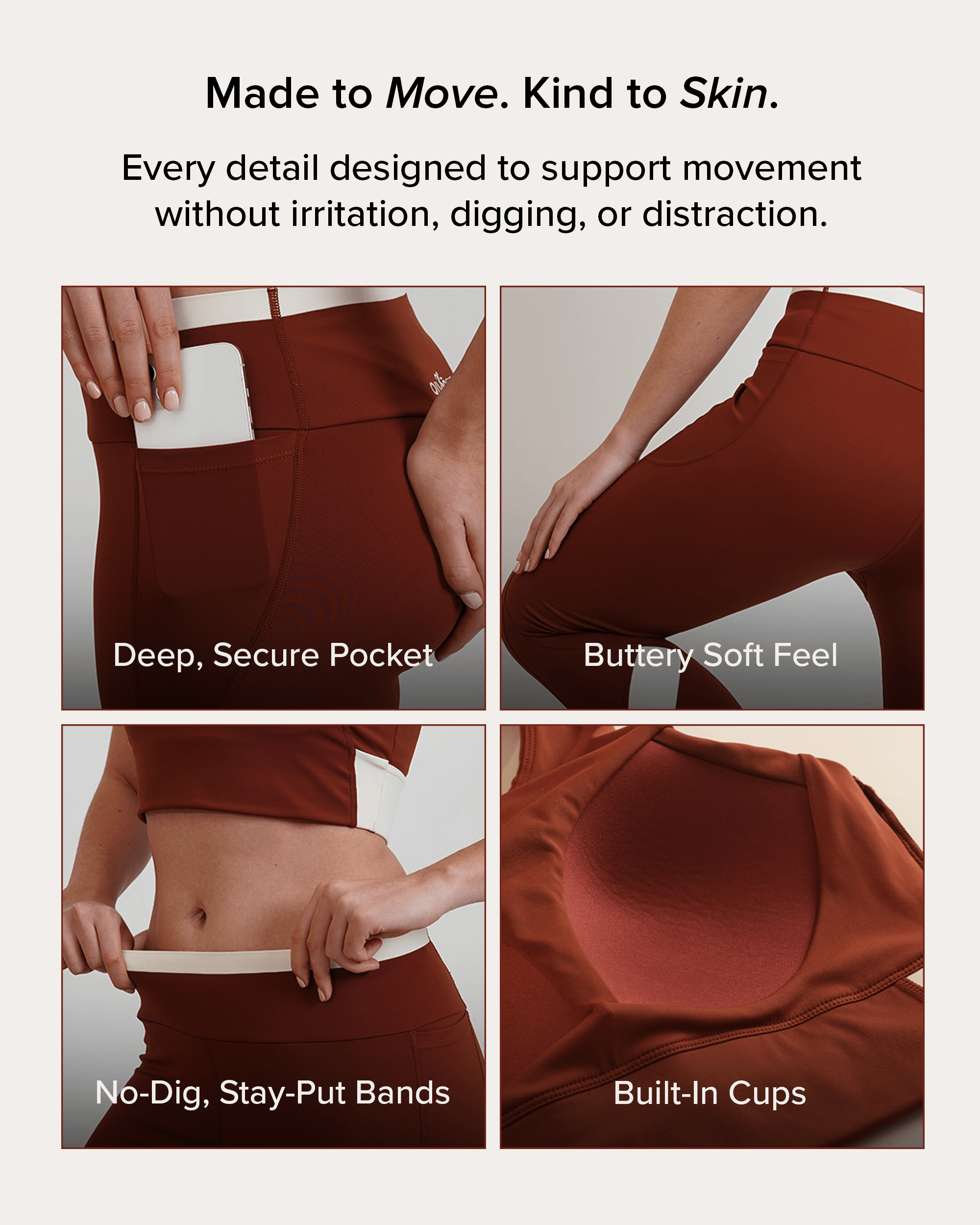 Qurve™ Zen Set Brown