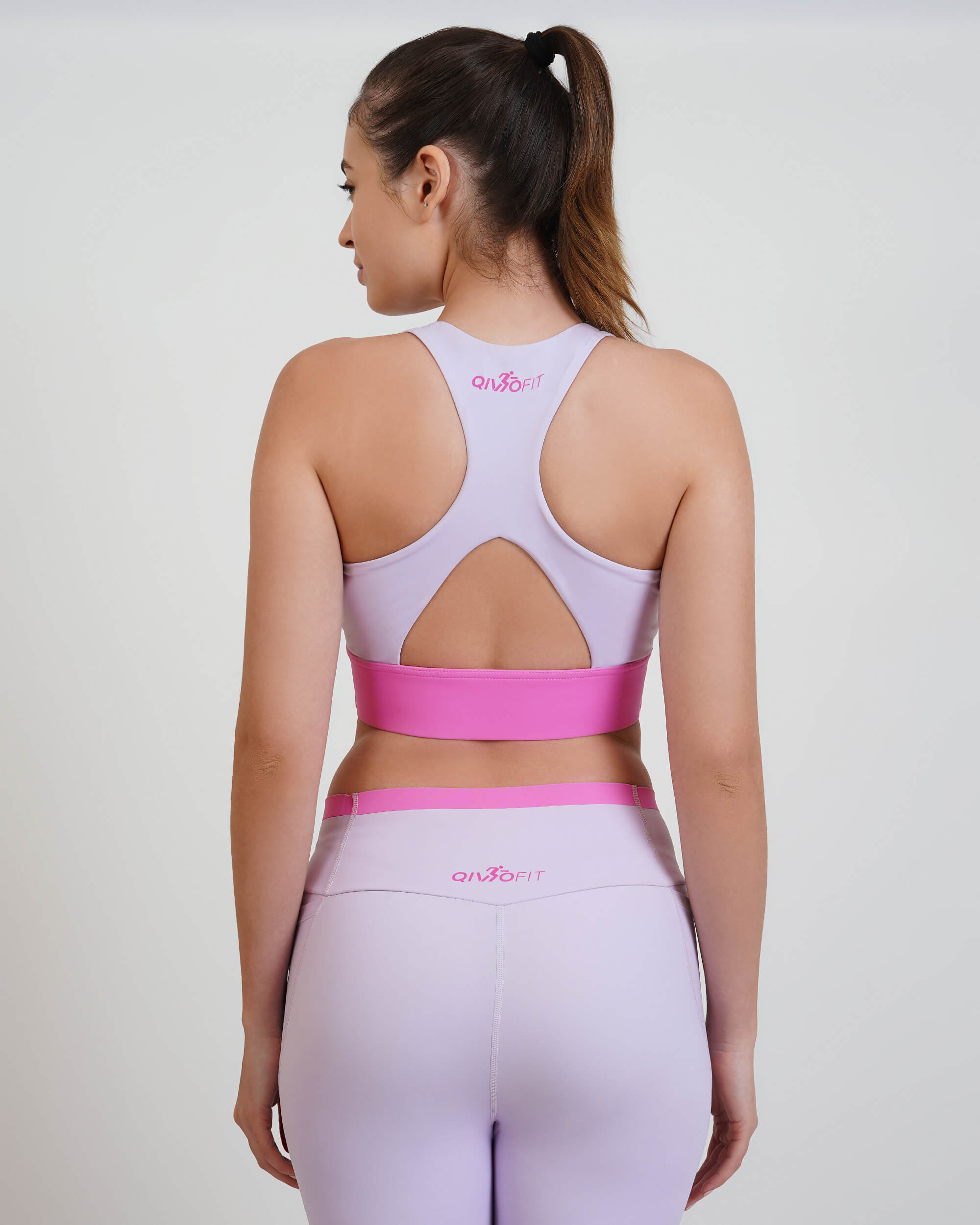 Qurve™ Zen Sports Bra Mauve