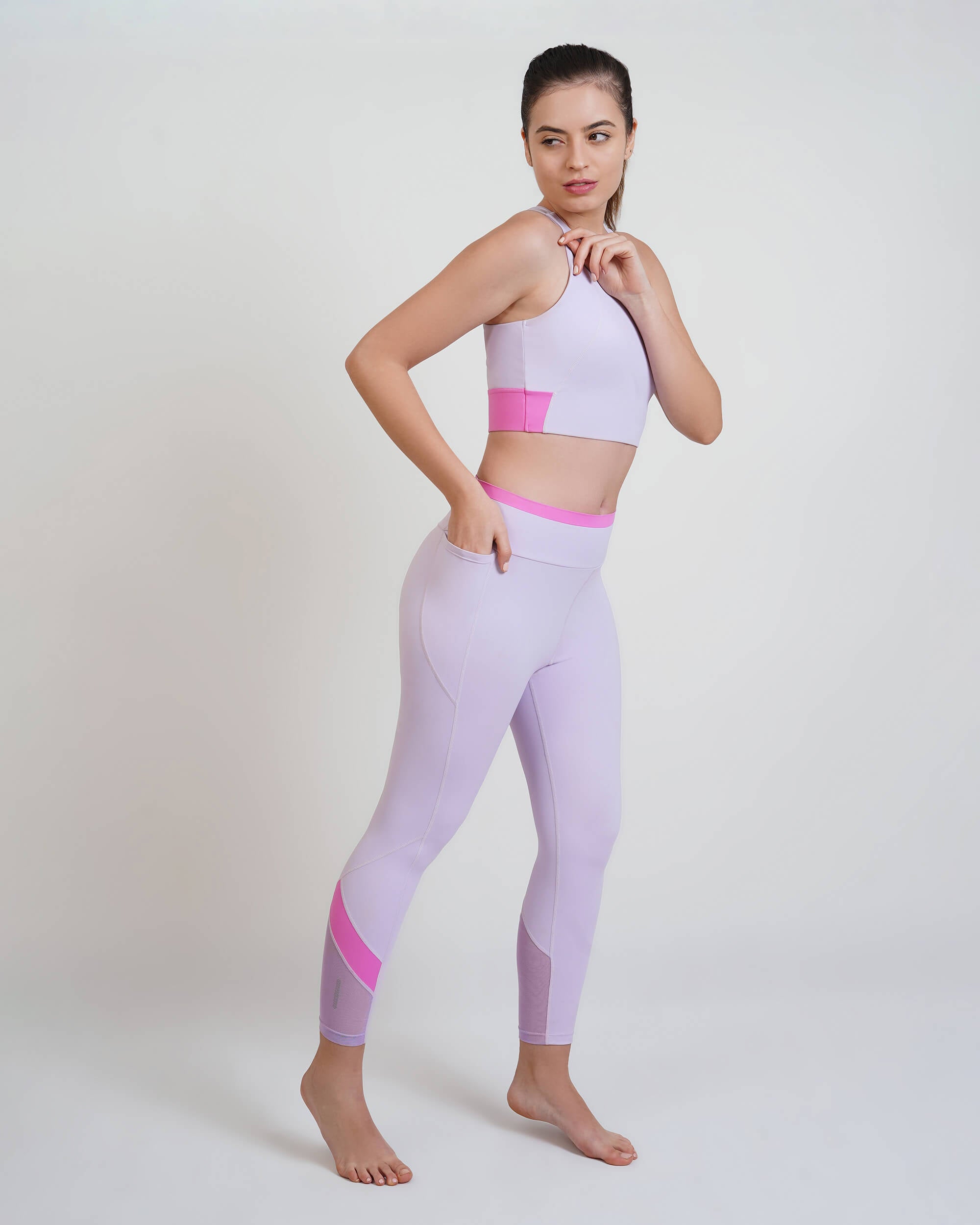 Qurve™ Zen Sports Bra Mauve