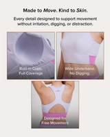 Qurve™ Zen Sports Bra Mauve