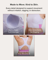 Qurve™ Full Coverage Sports Bra Mauve