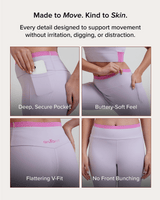 Qurve™ Zen Leggings Mauve