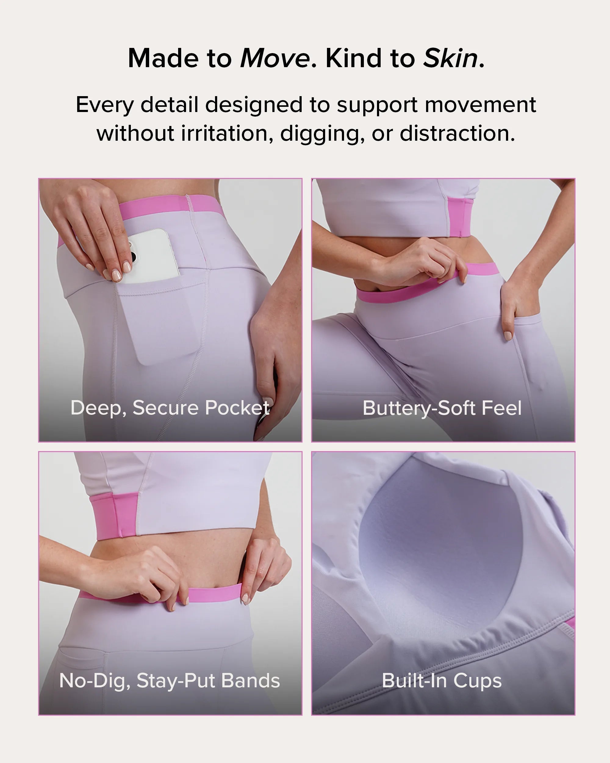 Qurve™ Studio Set Mauve