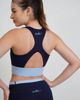 Qurve™ Zen Sports Bra Navy