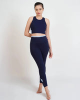 Qurve™ Full Coverage Sports Bra Navy