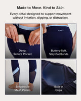 Qurve™ Studio Set Navy