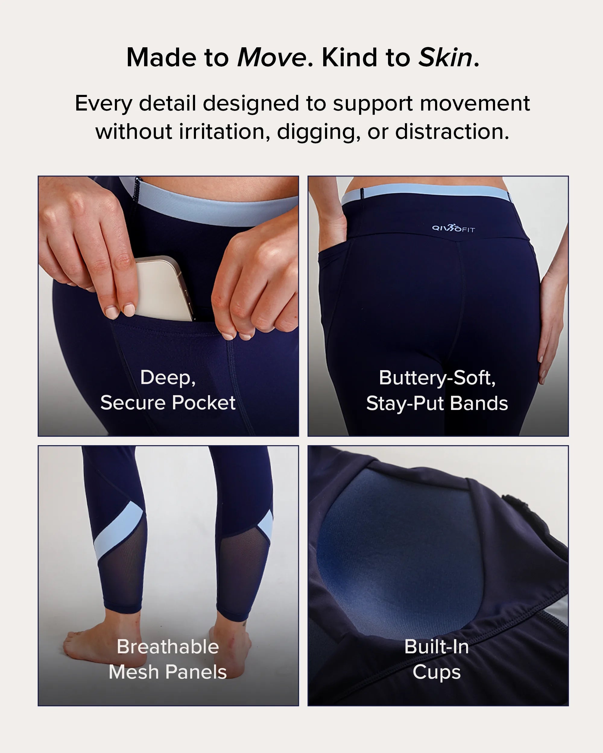 Qurve™ Studio Set Navy