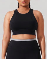 Full Coverage Sports Bra Black