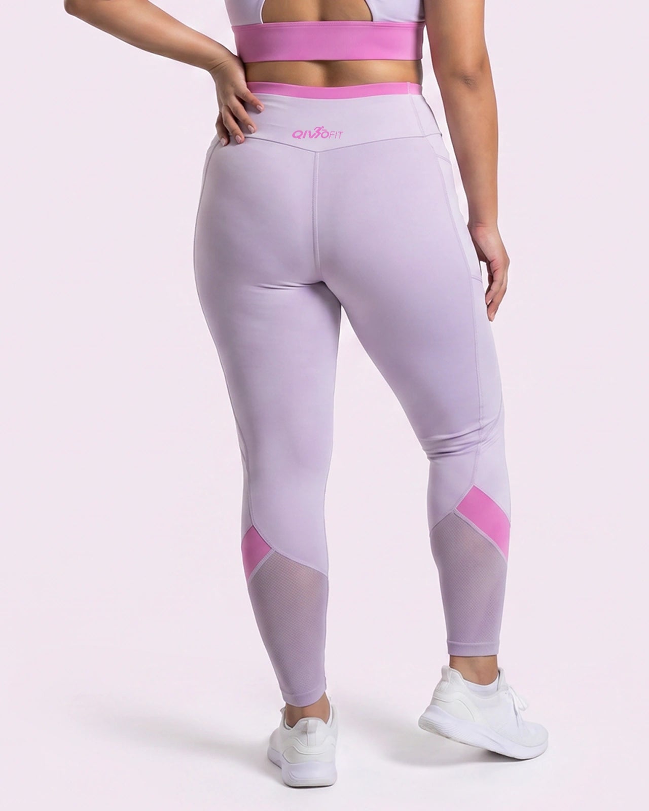 High-Rise Leggings Mauve