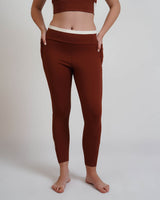 Qurve™ Zen Leggings Brown