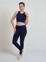 Qurve™ Zen Leggings Navy