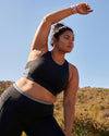 Full Coverage Sports Bra Black