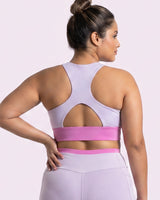 Full Coverage Sports Bra Mauve