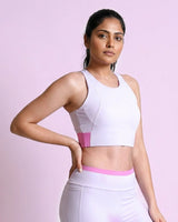 Full Coverage Sports Bra Mauve